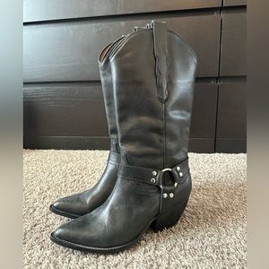 Jeffrey Campbell Biker Cowboy Boots